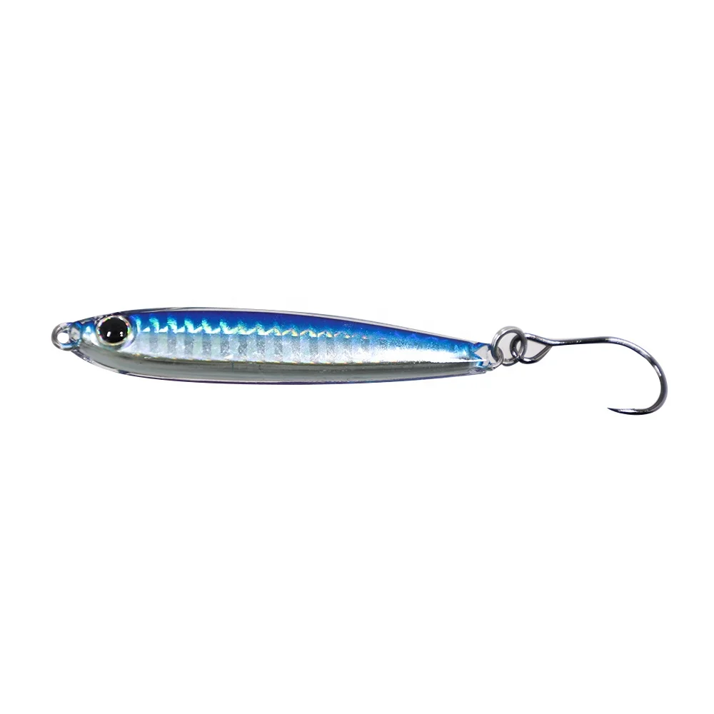 Fishing Jig Resin Metal Jigs 3 inch 1oz Great for Striped Bass, Tuna and Other Game Fish Epoxy Jigs