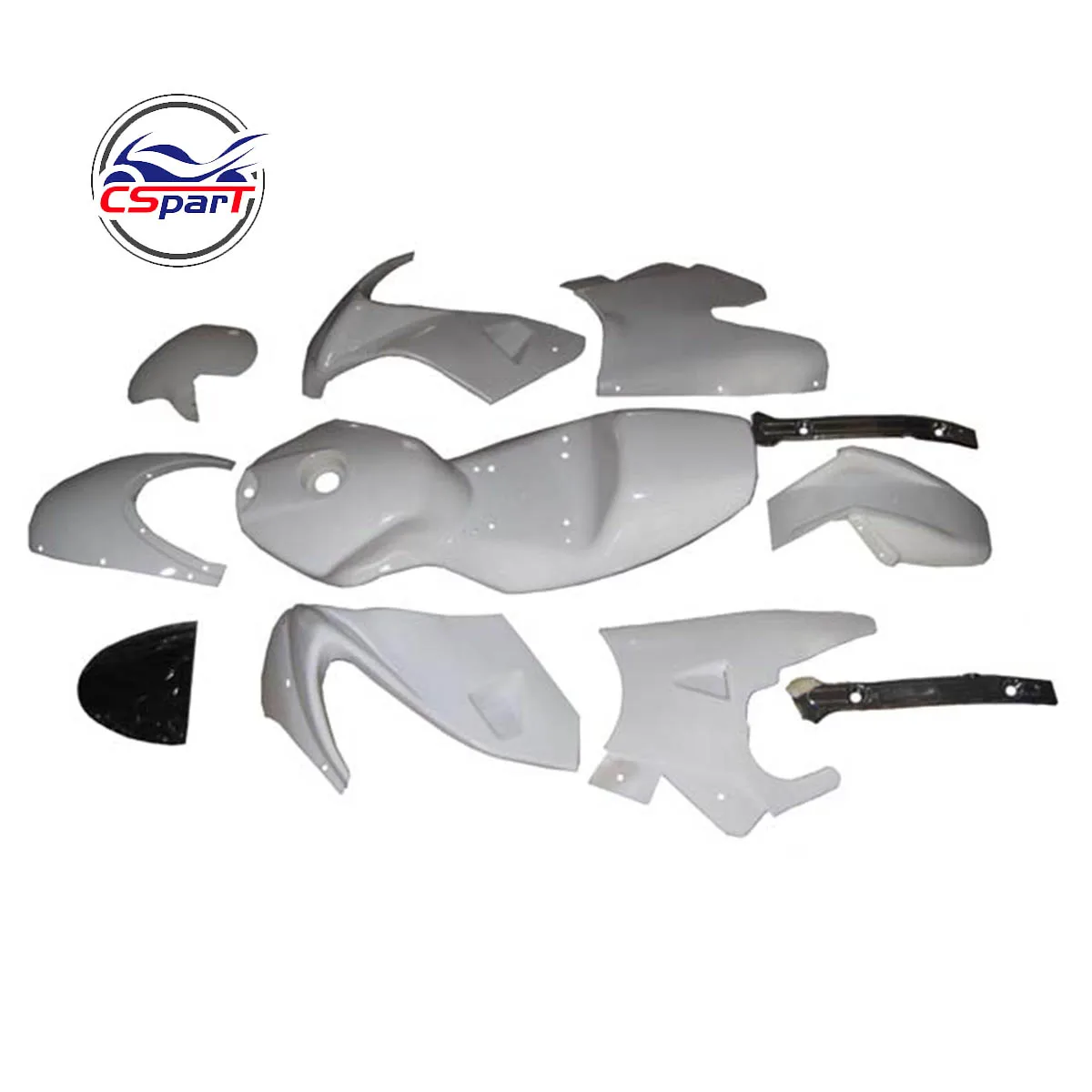 Plastic Fairing Kit Fender Plate Guard Cover for Mini Moto Pocket Bike Fairing Body Kit Plastic 47cc 49cc Mta2 A2