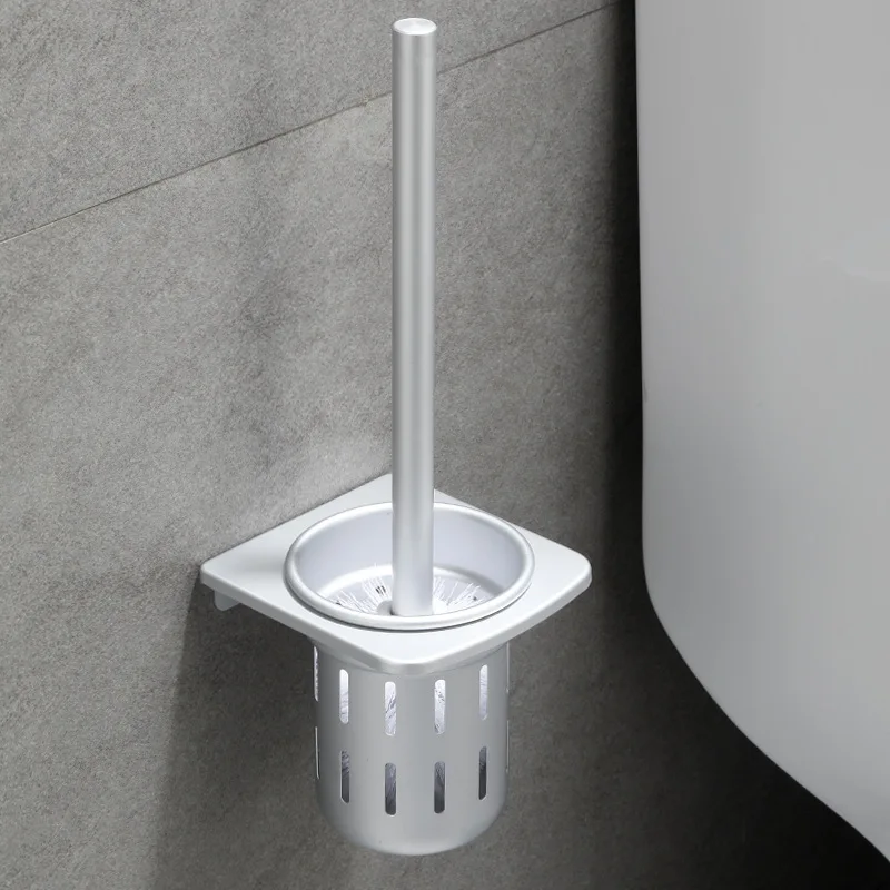 NEW Amazon Stainless steel wall hanging toilet brush disposablerefill toilet brush double sides hockey toilet brush