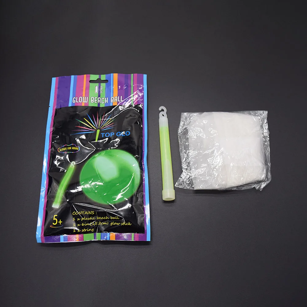 Hot sale high quality best selling Night Inflatable PVC Glow Beach Ball glow in the dark