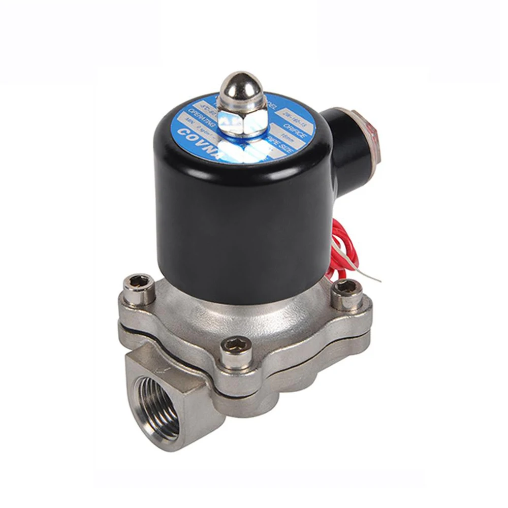 High Pressure Brass Two-position Two-way Diaphragm Solenoid Valve for Oil Water