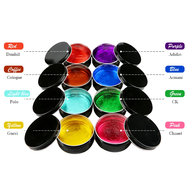 150g pomade wax private label pomade colour