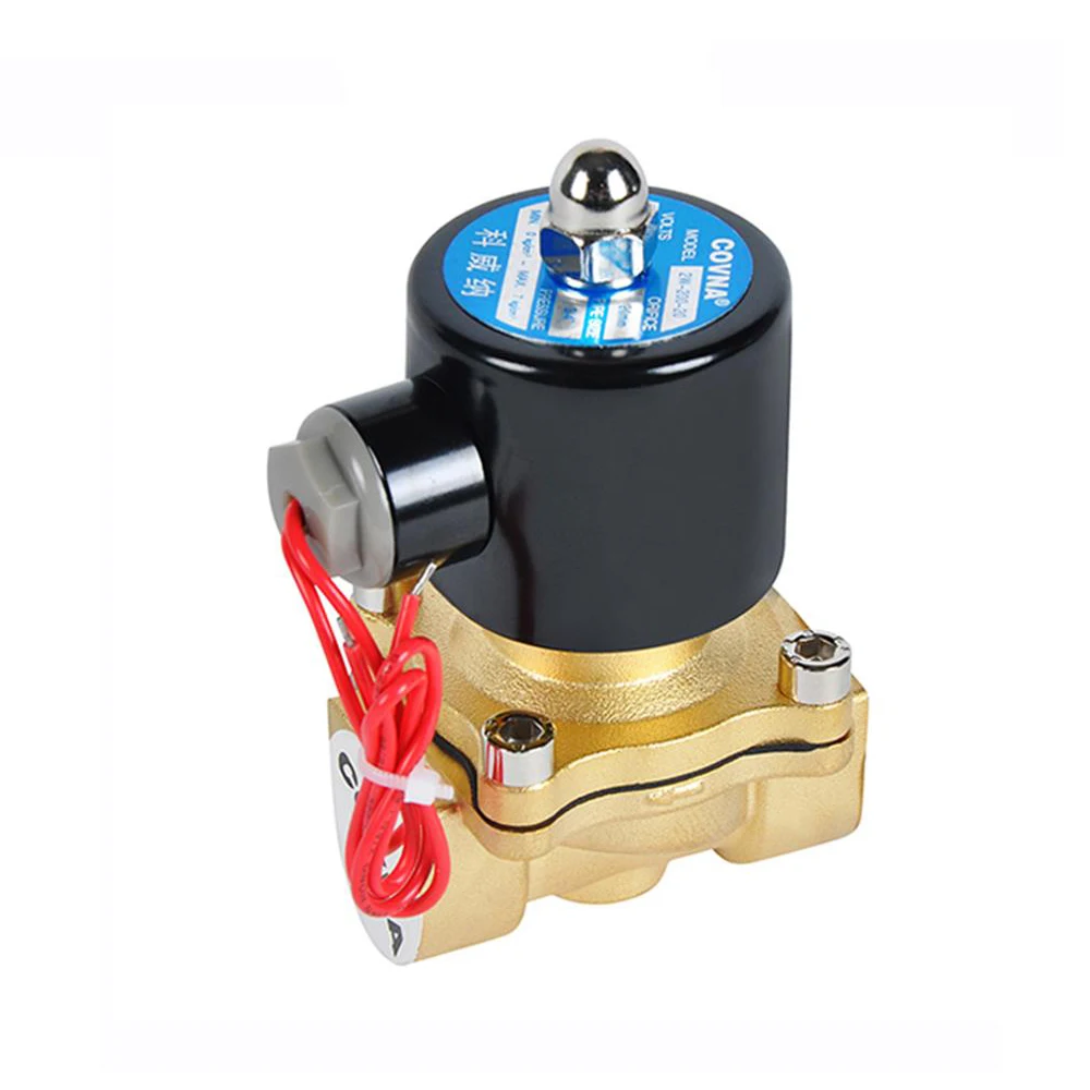 High Pressure Brass Two-position Two-way Diaphragm Solenoid Valve for Oil Water