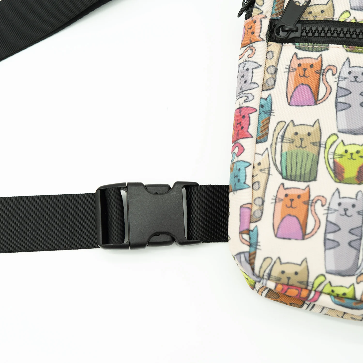 OEM China manufacturer small unisex casual sling chest pack cellphone crossover shoulder bag for men women