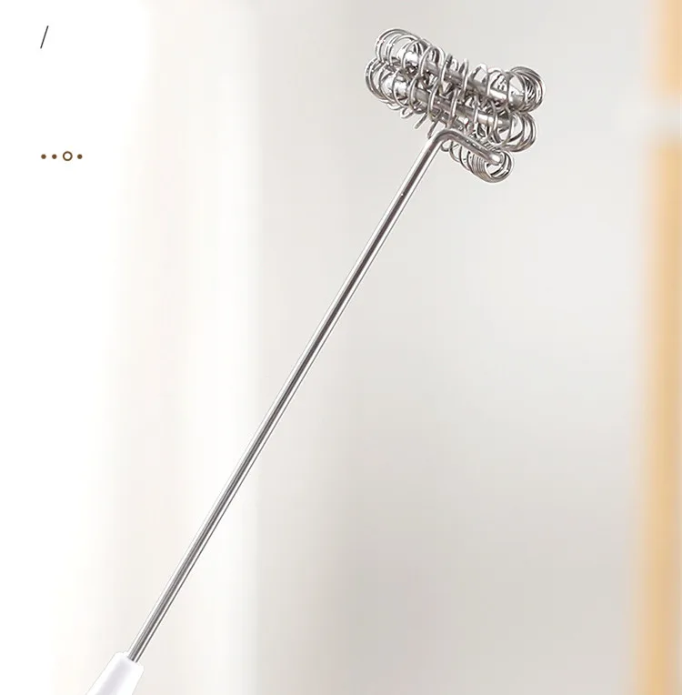 Hot Electronic Mini Portable Rotary Mixer Powerful Battery Drinks Coffee Hand Milk Frother