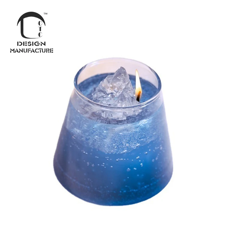 producer zen scented custom logo high end yoga Halloween candle