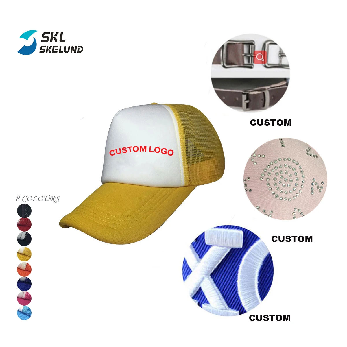 Wholesale hip hop foam trucker hat custom mesh custom trucker hat embroidery 5 Panel Sport hats cotton print blank dad cap