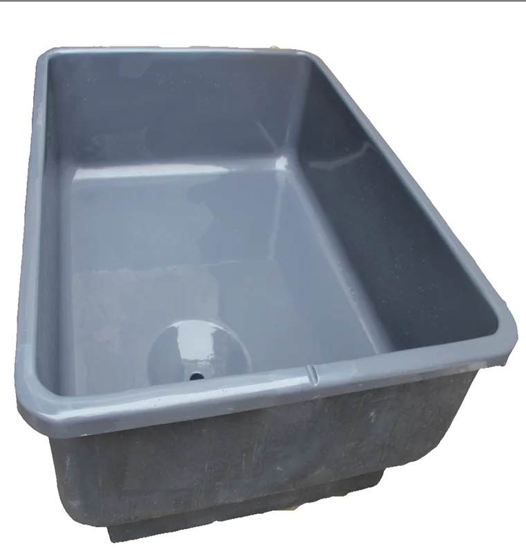 Big capacity aquaculture FRP fiberglass fish tanks round fiberglass ponds