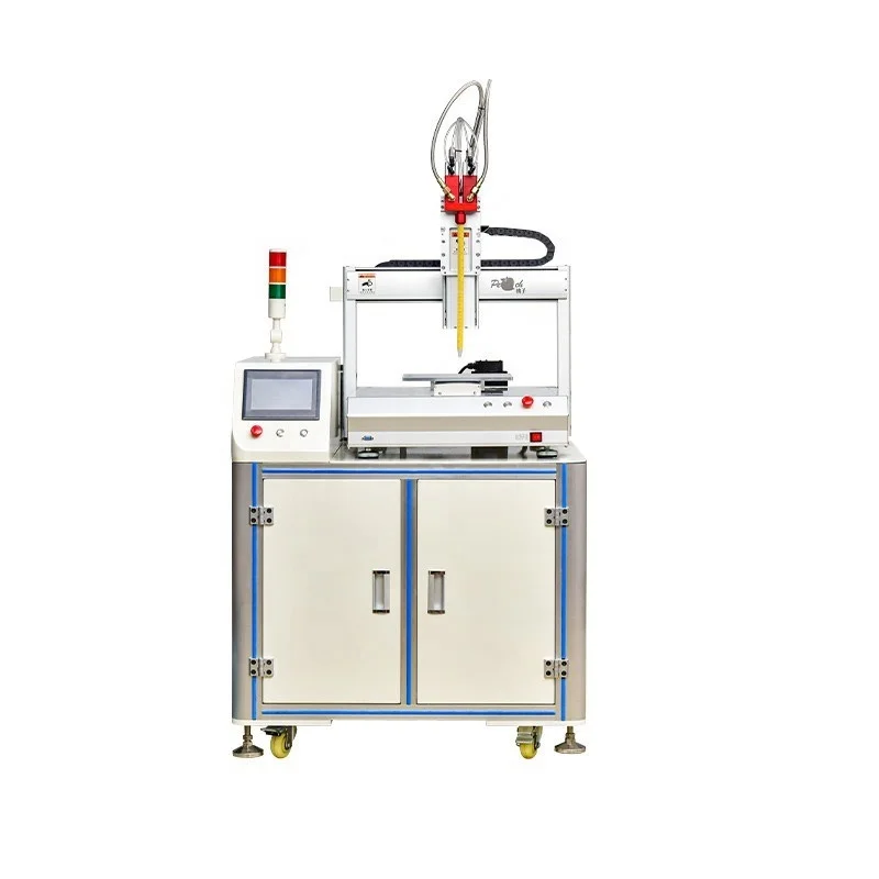 Two-component Adhesive Epoxy Glue Automatic Mixing Dispensing Robot Dispenser for Meter Mix Dispense