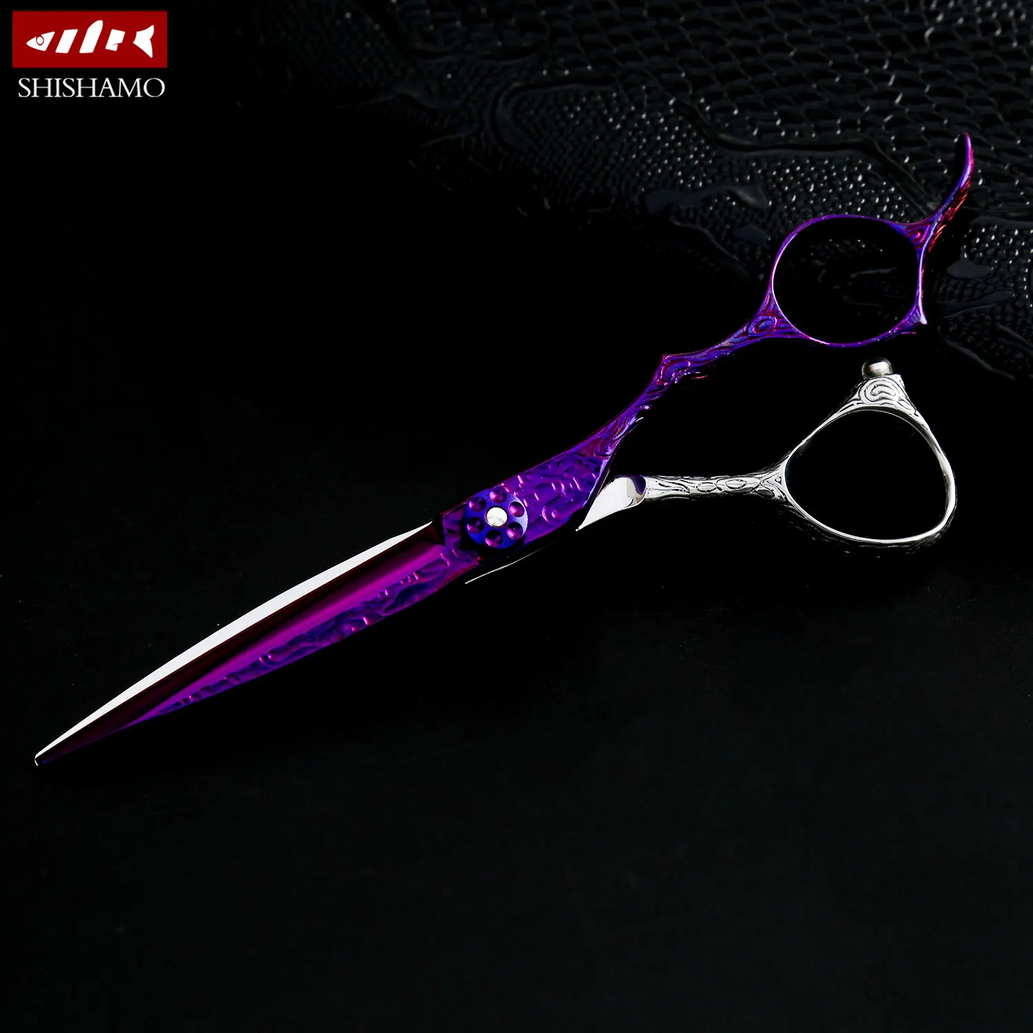Premium Japan VG10  High quality Violet Hair Thinning Scissors CNC Hairdressing Shears Barber Cutting Scissors Tijeras For Salon
