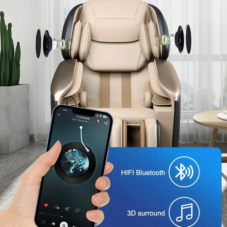 2023 OEM Best Selling Shiatsu Chair Ghe Massage Electric Foot Smart Chair Heat 3d 4D Zero Gravity Full Body Massage Chair Price