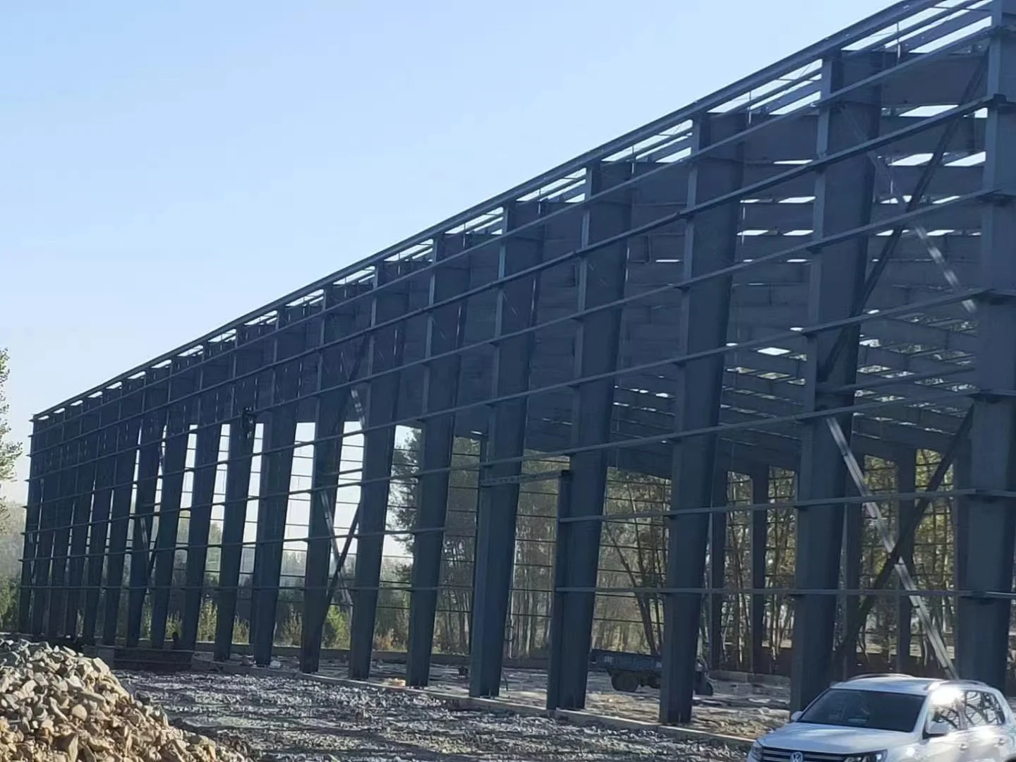 Промышленный стиль стальные конструкции здания для дома и офиса с гарантией 3 года