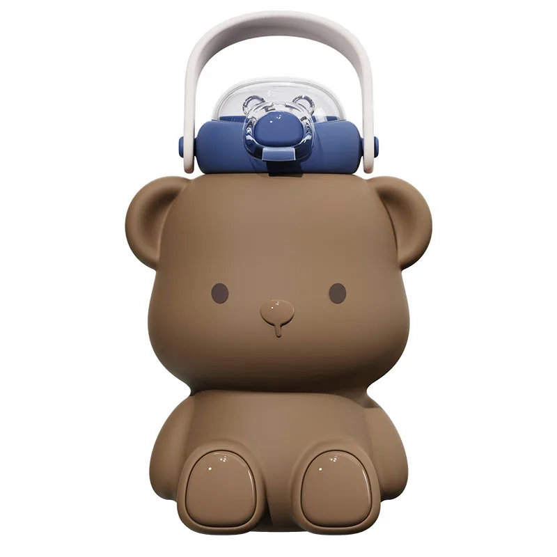 Xiong Ye Small Tea Diary 316 Stainless Steel Thermos Cup Portable Outdoor Travel Straw Drinking Cup Children Straight Cup Design