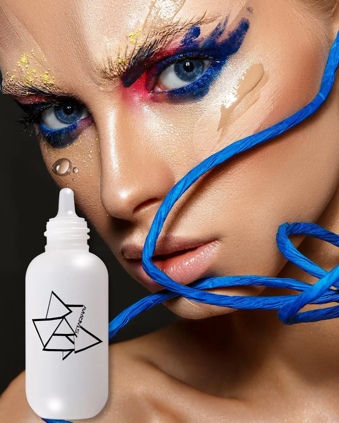 Professional Makeup Setting Liquid Eyeshadow Make up Fixer Eye Sealant Glue Make up Mixing Medium
