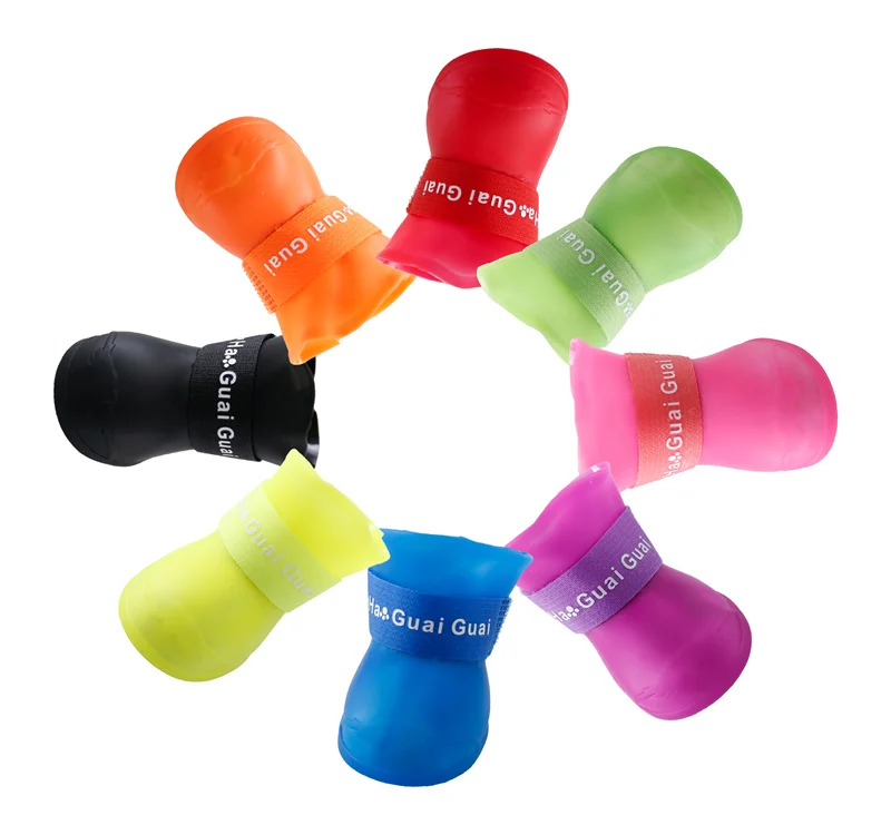 Pet Dog Rain Shoes For Large Dog Summer Wholesale Custom Logo Waterproof Pet Dog Boots Shoes Socks