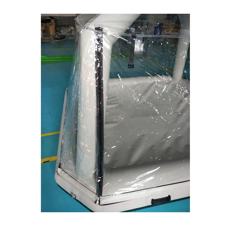 Newest inflatable water floating tent raft for playground