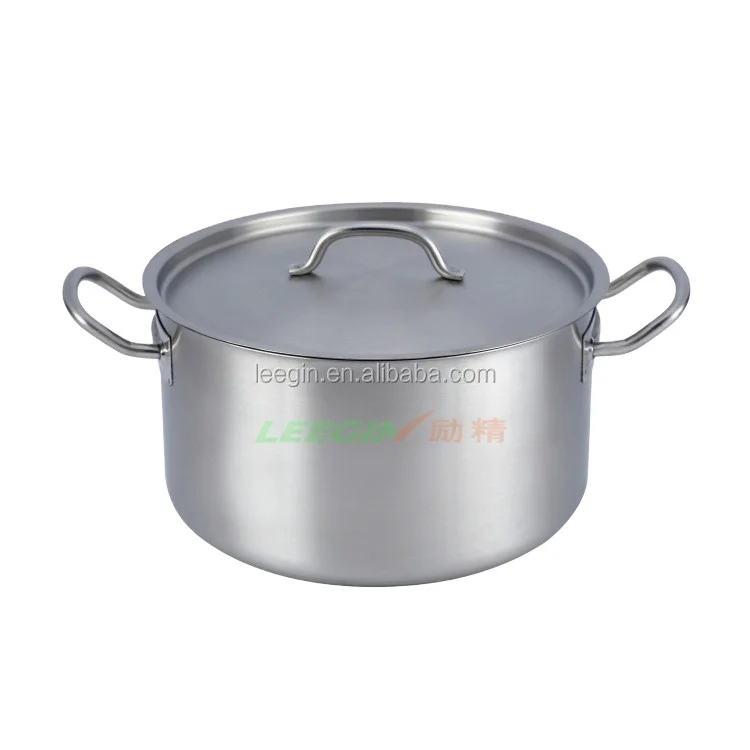 Induction Bottom Stainless Steel Restaurant Professional Cooking Pots
