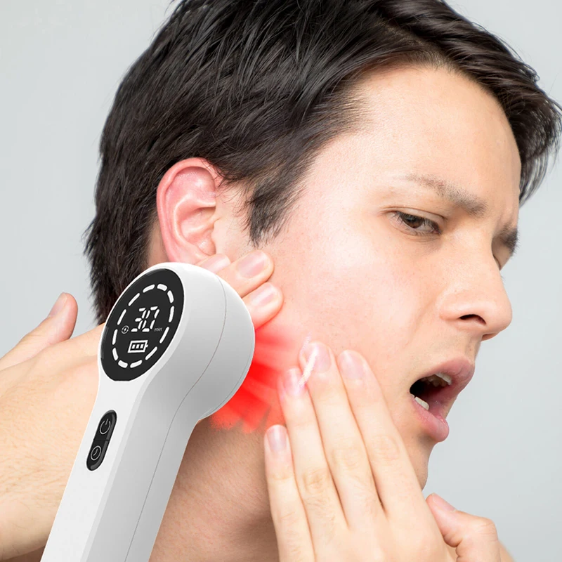 650nm And 808nm Advanced Handheld Pain Relief Device For Animals Veterinary Laser Therapy For Dogs