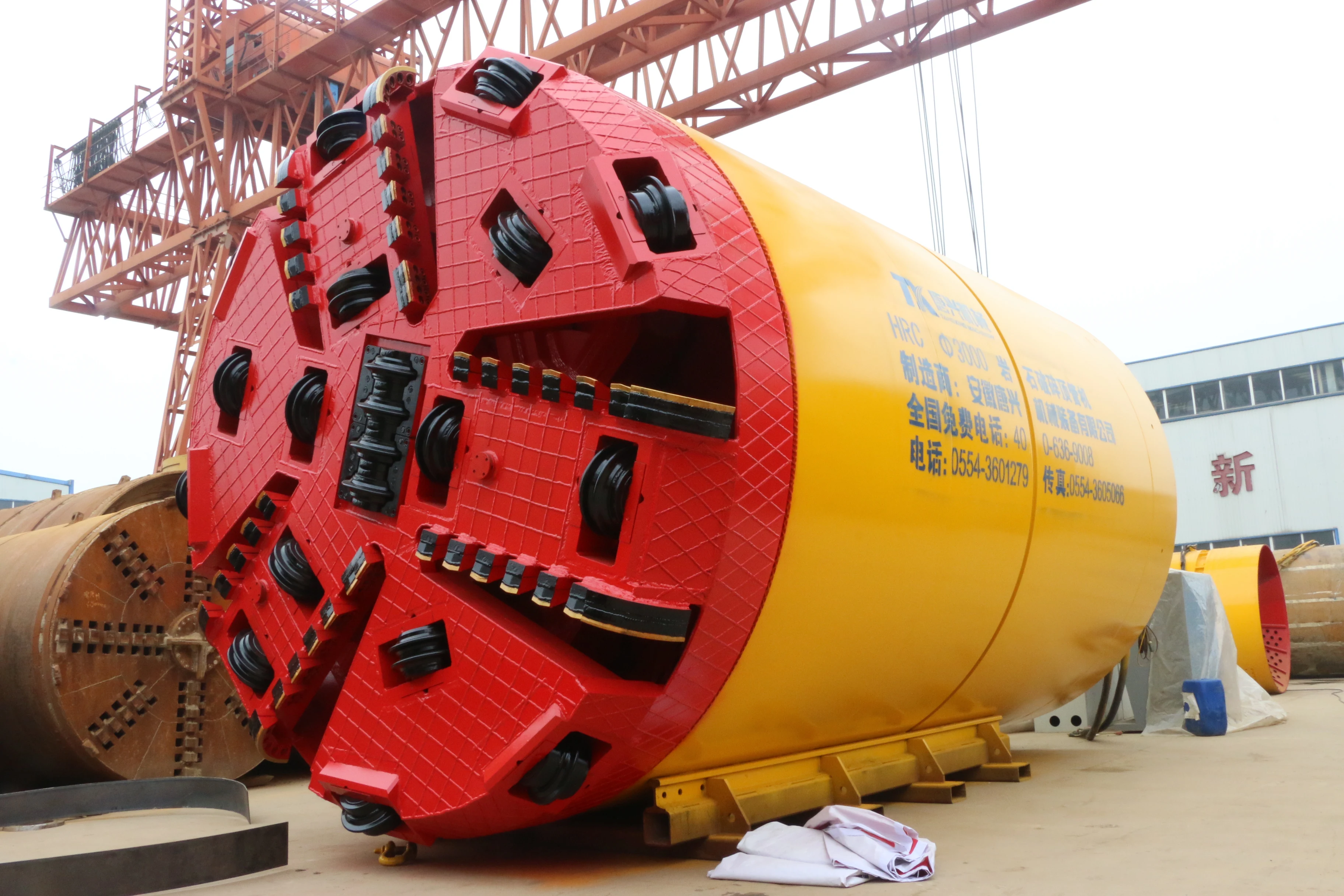 3070mm tbm underground trenchless Rock pipe jacking machine tunnel boring machine sale