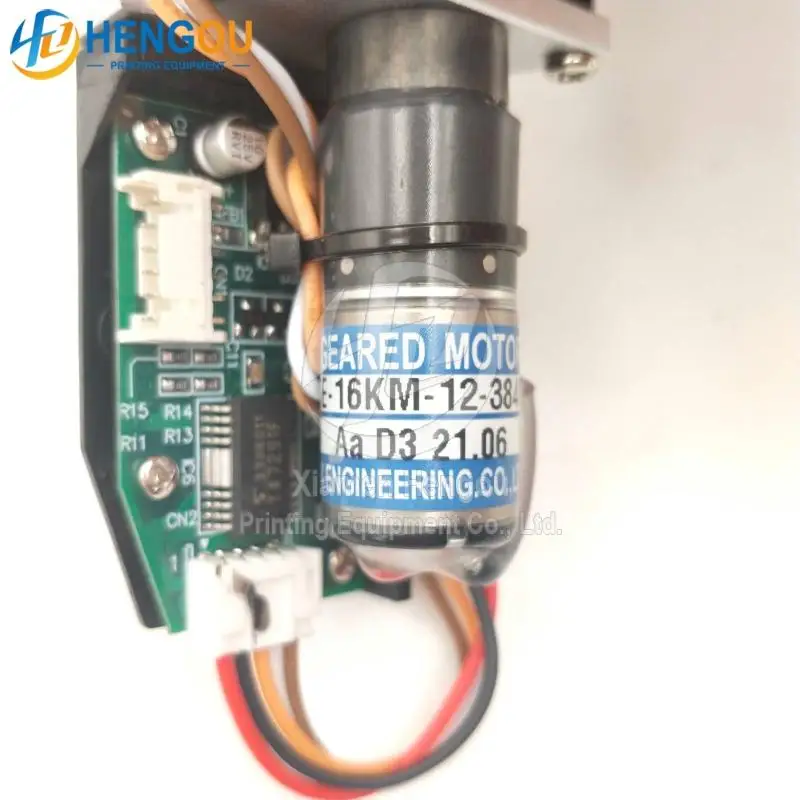 Motor TE-16KM-12-384 with Board for Offset Printing Machine Spare Parts Ink Key Motor