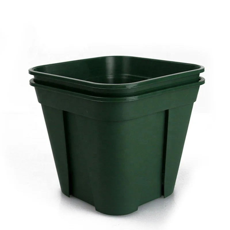 Good Quality Breathable Non-Rotten Root Rose Seedling Planting Pot Plastic Green Plant Flower Pot