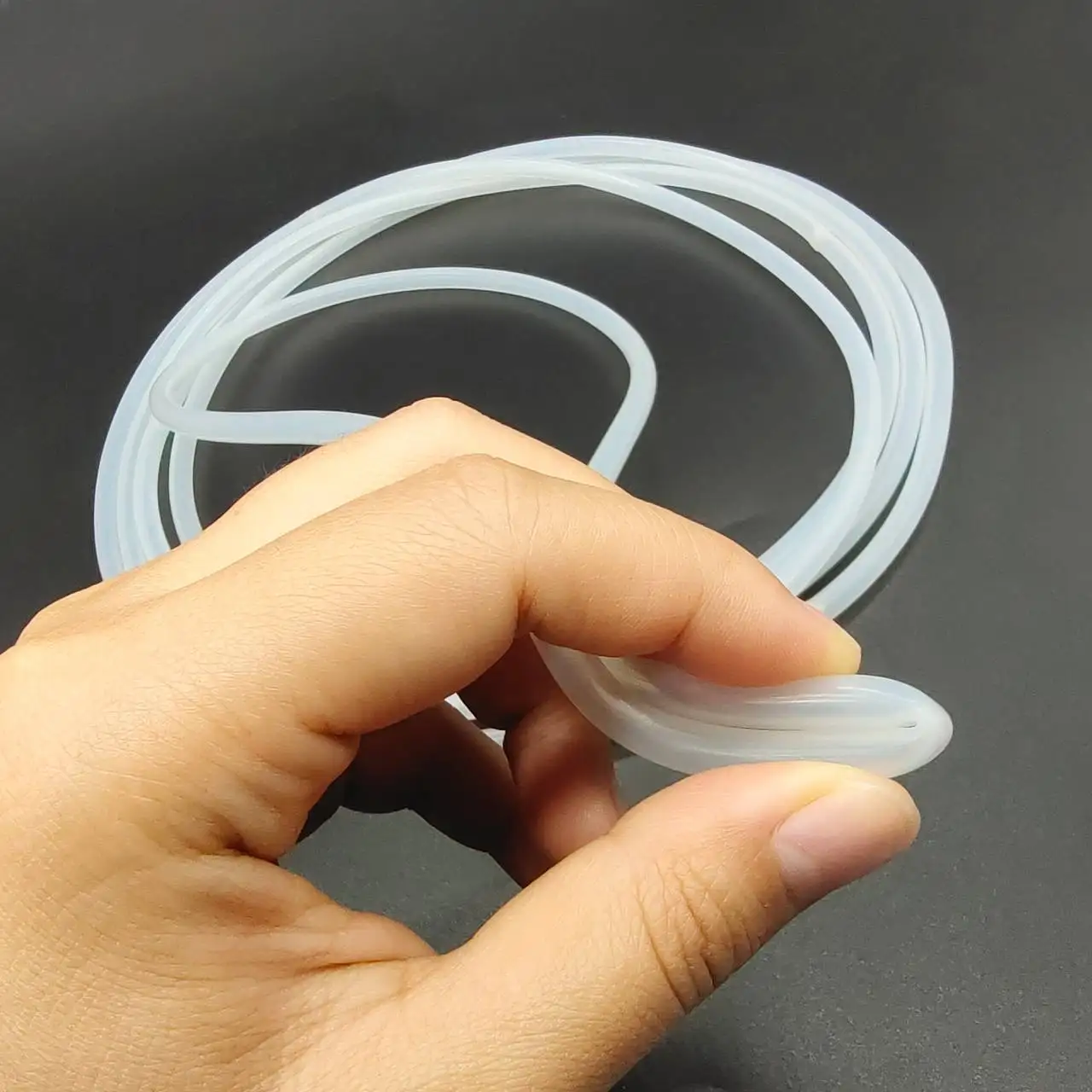 Hollow silicone sealing ring O-shaped silicone sealing ring customized with any material