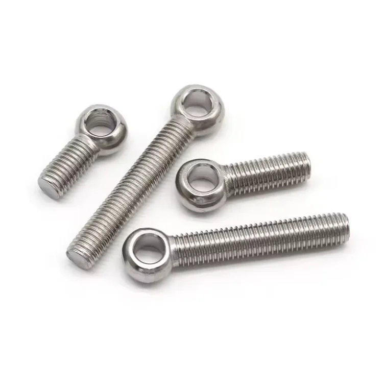 High Quality Din 444 M10 M12 Brass Hex Bolt round Eye with High Quality Hex Head Available