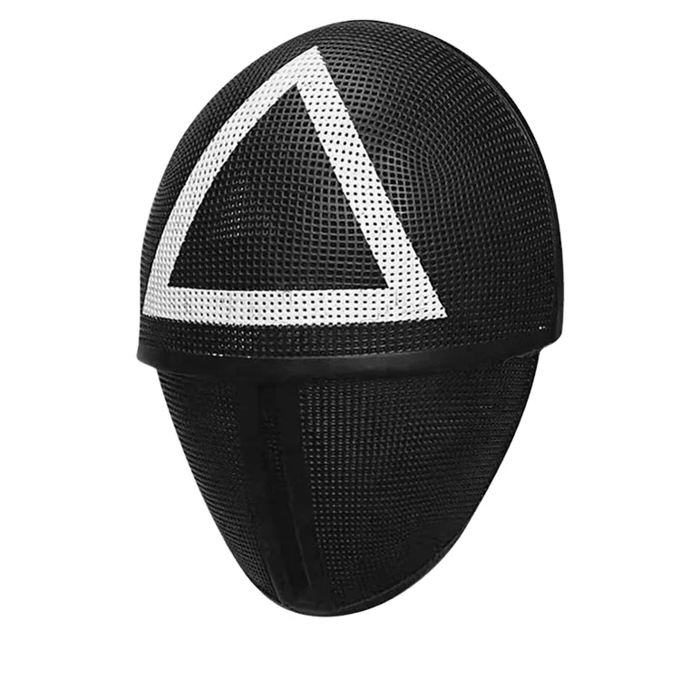 Hot Sales Korean Cosplay Halloween Squid Game Mask Red Man Administrator COS Dress Up Performance Mask