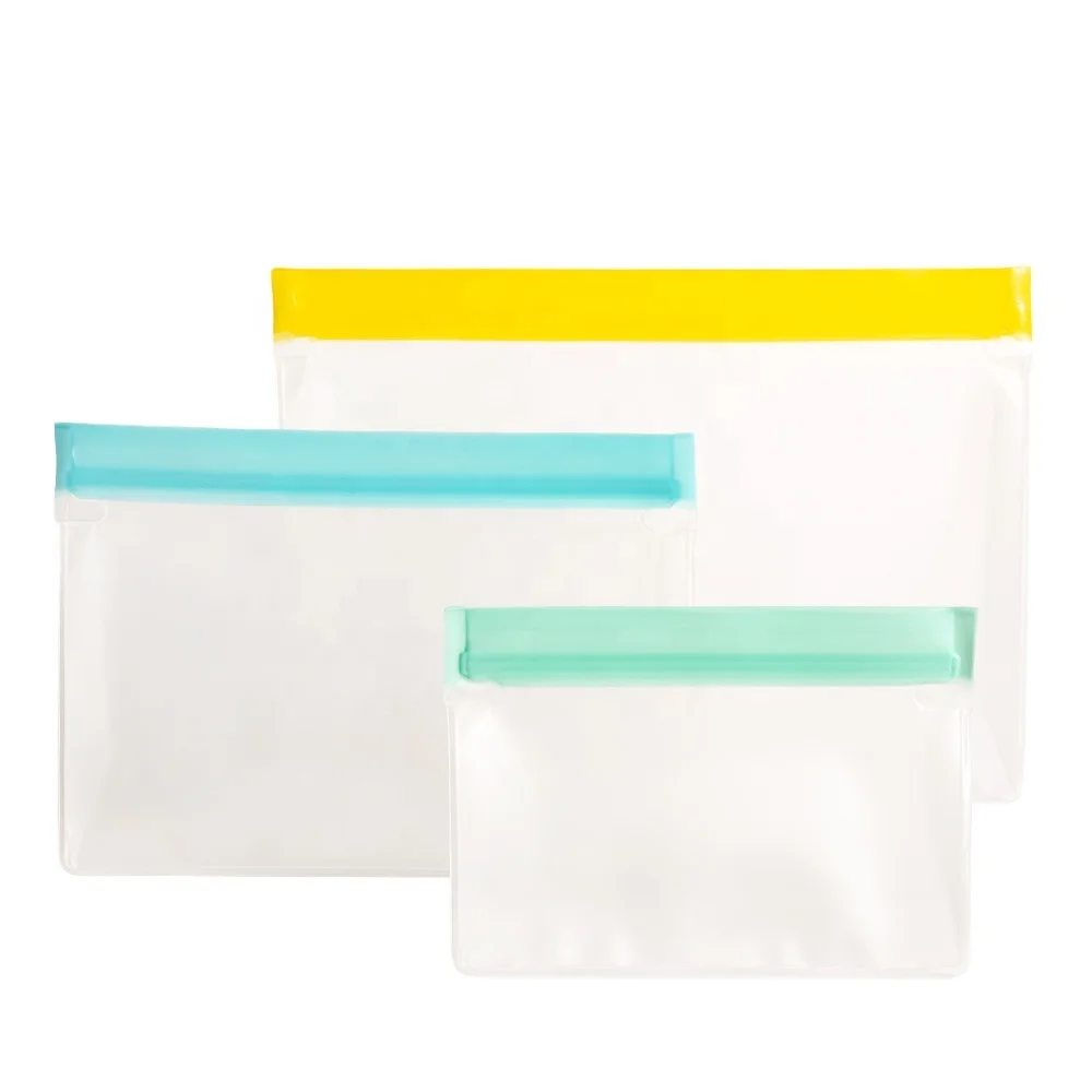 Food Grade Reusable Storage Bags Waterproof Peva Ziplock Storage Bag Foodsaver Bags Food Storage Containers