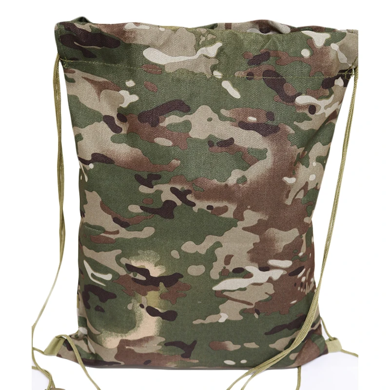 Polyester System Military Tactical Backpacks Waterproof Custom Logo Drawstring Bag