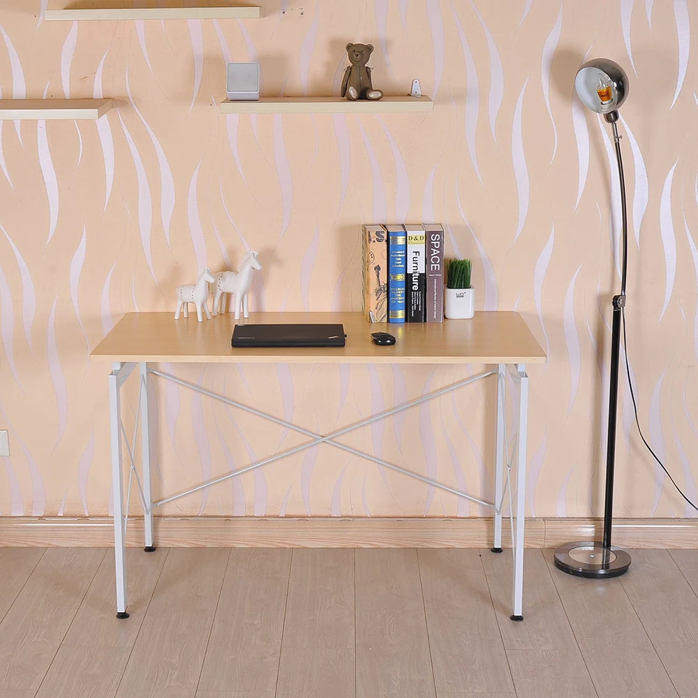 Laptop Desks Computer Table Simple Wood Metal Modern Frame Office Home Office Furniture Wooden PANEL,PANEL T/T 30%/70% 100 Pcs