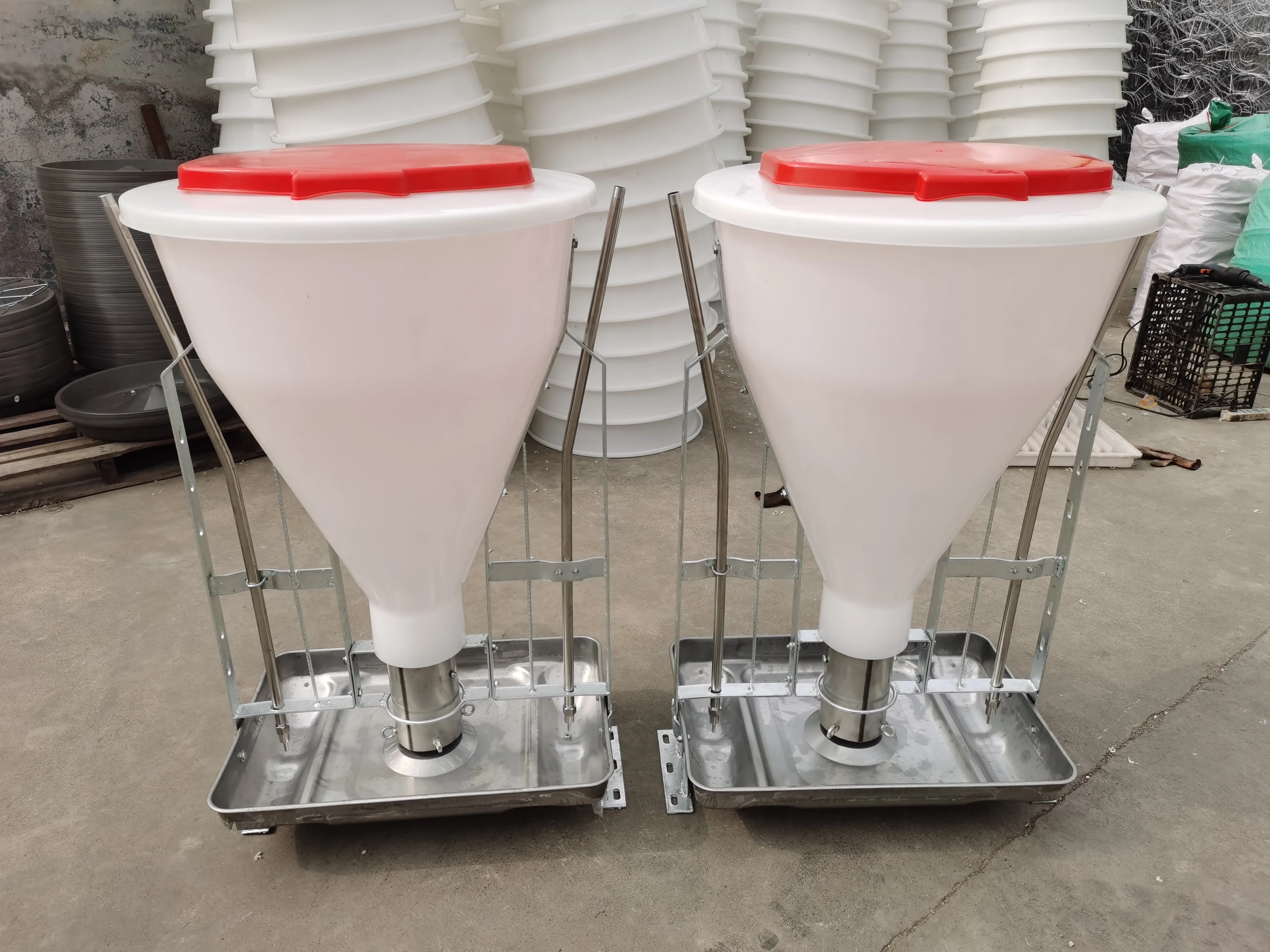 Livestock Animal Husbandry Breeding Equipment Automatic Pig Hog Feeder Fattening Pig Wet Dry Feeders