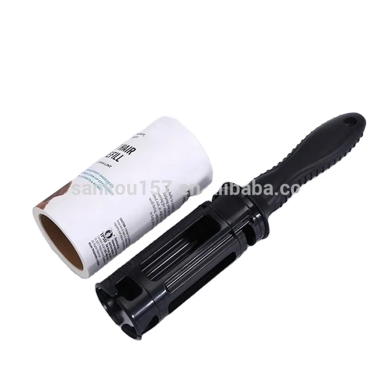 Factory Sticky Reusable Cleaner Silicone Tape Hair Remover Brush Clothing Lint Roller For Clothes Green Washable Lint Roller
