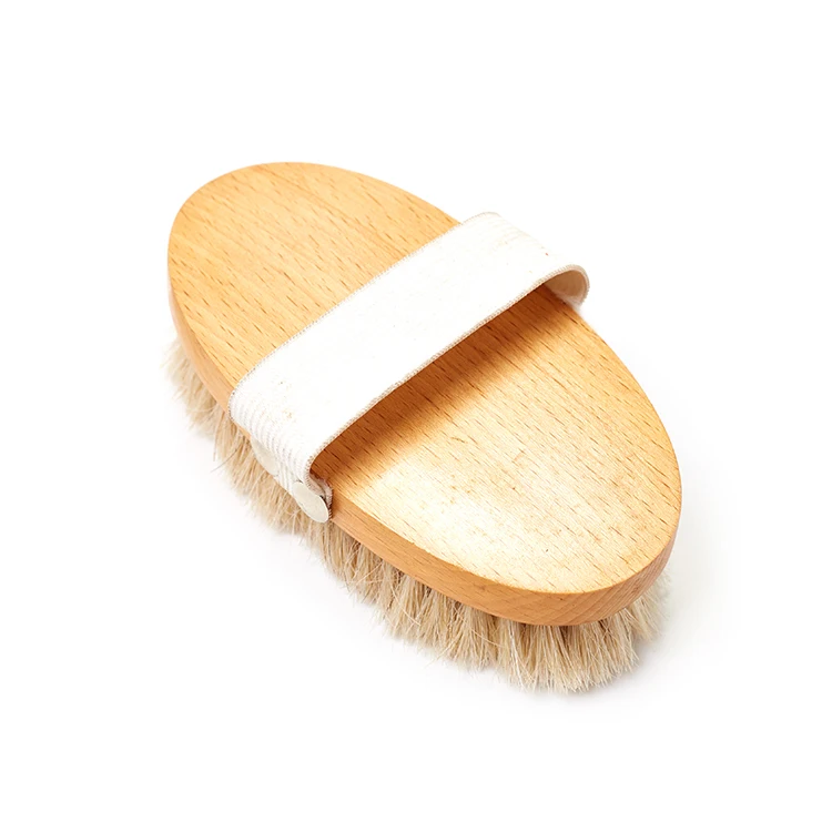 Small Mini Pig Hog Bristle Hair Car Leather Shoe Cleaning Brush