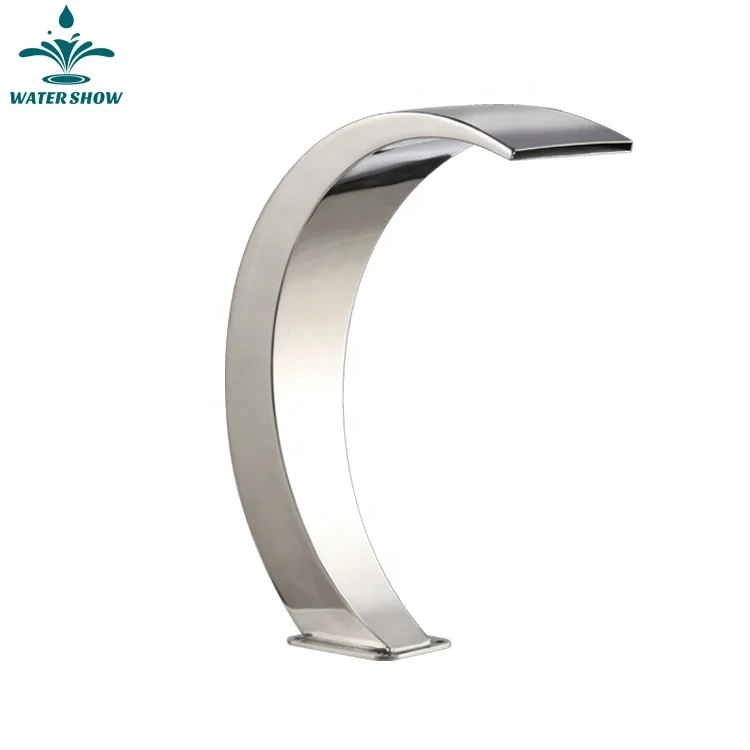 Металлический Каскадный водный фонтан из нержавеющей стали уличный садовый декоративный