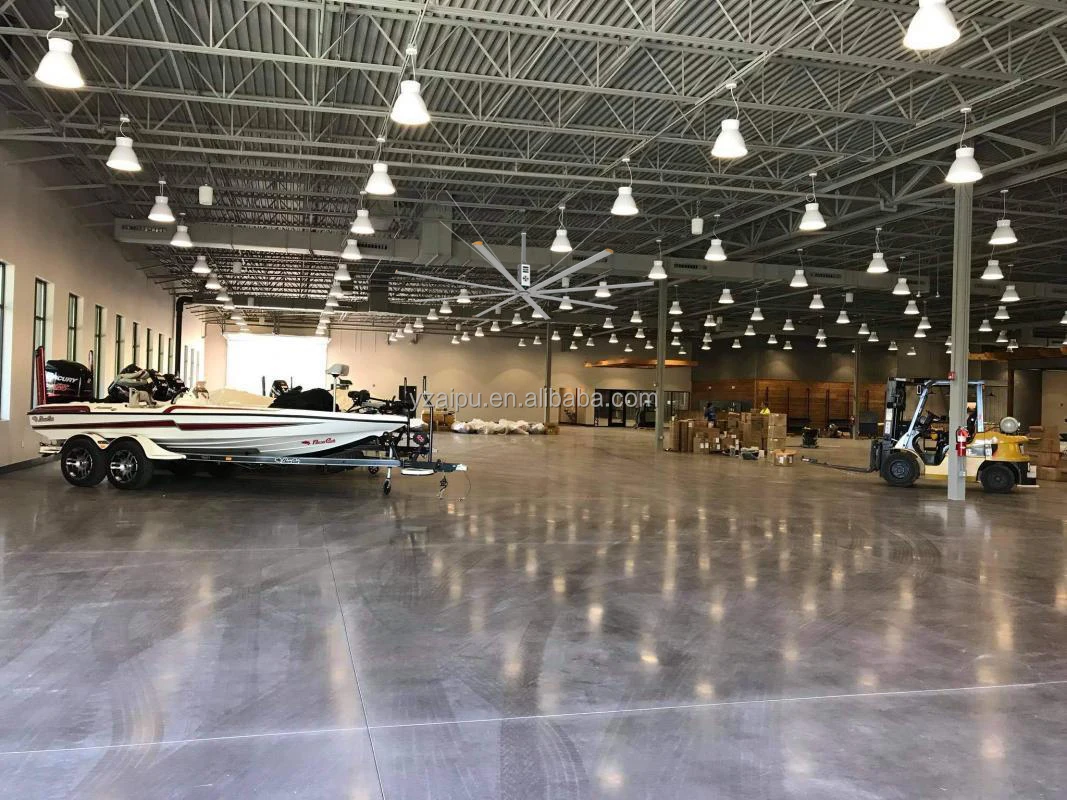 Высококачественный энергосберегающий 13FT большой промышленный hvls вентилятор