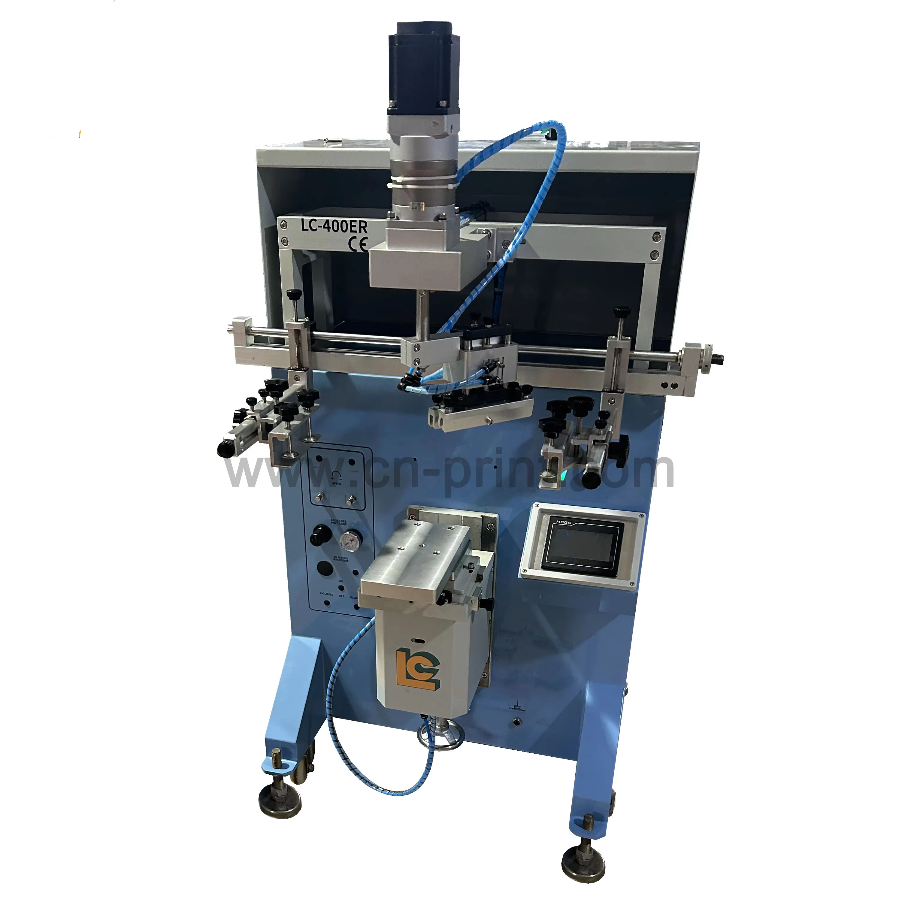 LC Brand  servo control screen printing machine for Annular flat product