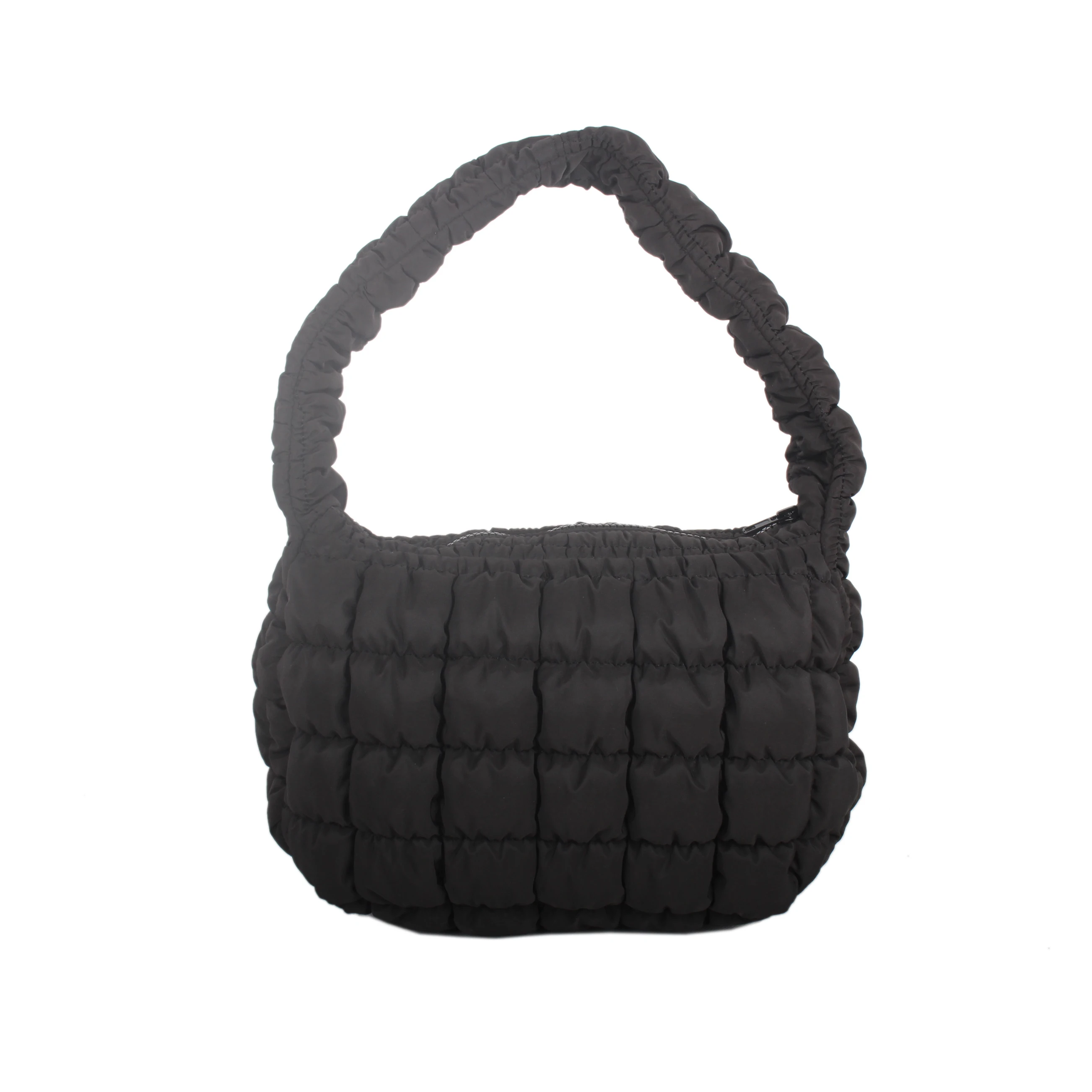 Стеганая сумка унисекс на плечо из полиэстера