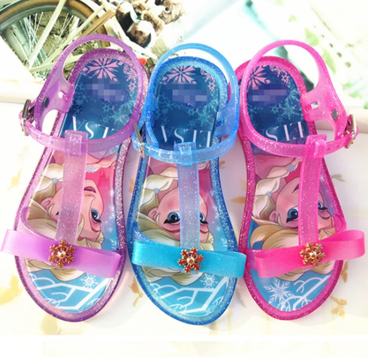 Сандалии-желе для девочек-подростков «холодная принцесса»