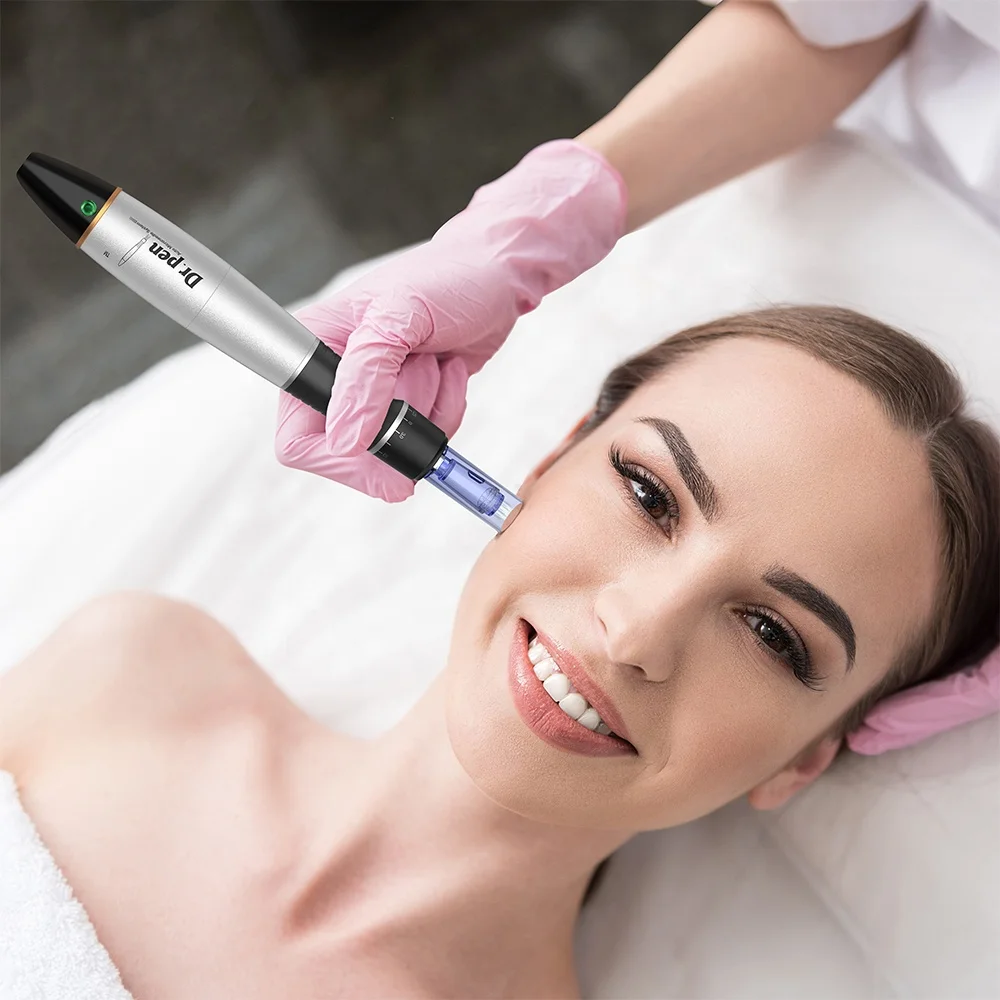 Hot Microneedling Derma Pen Dr.pen A1-C  Electric Beauty Device for Facial Treatment with Anti Aging Beauty Equipment