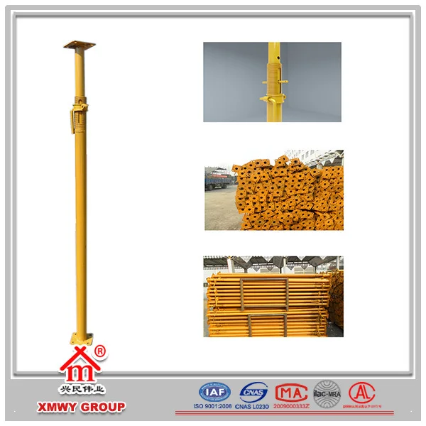 steel prop flower shaped base plate steel props adjustable scaffold framework adjustable steel prop