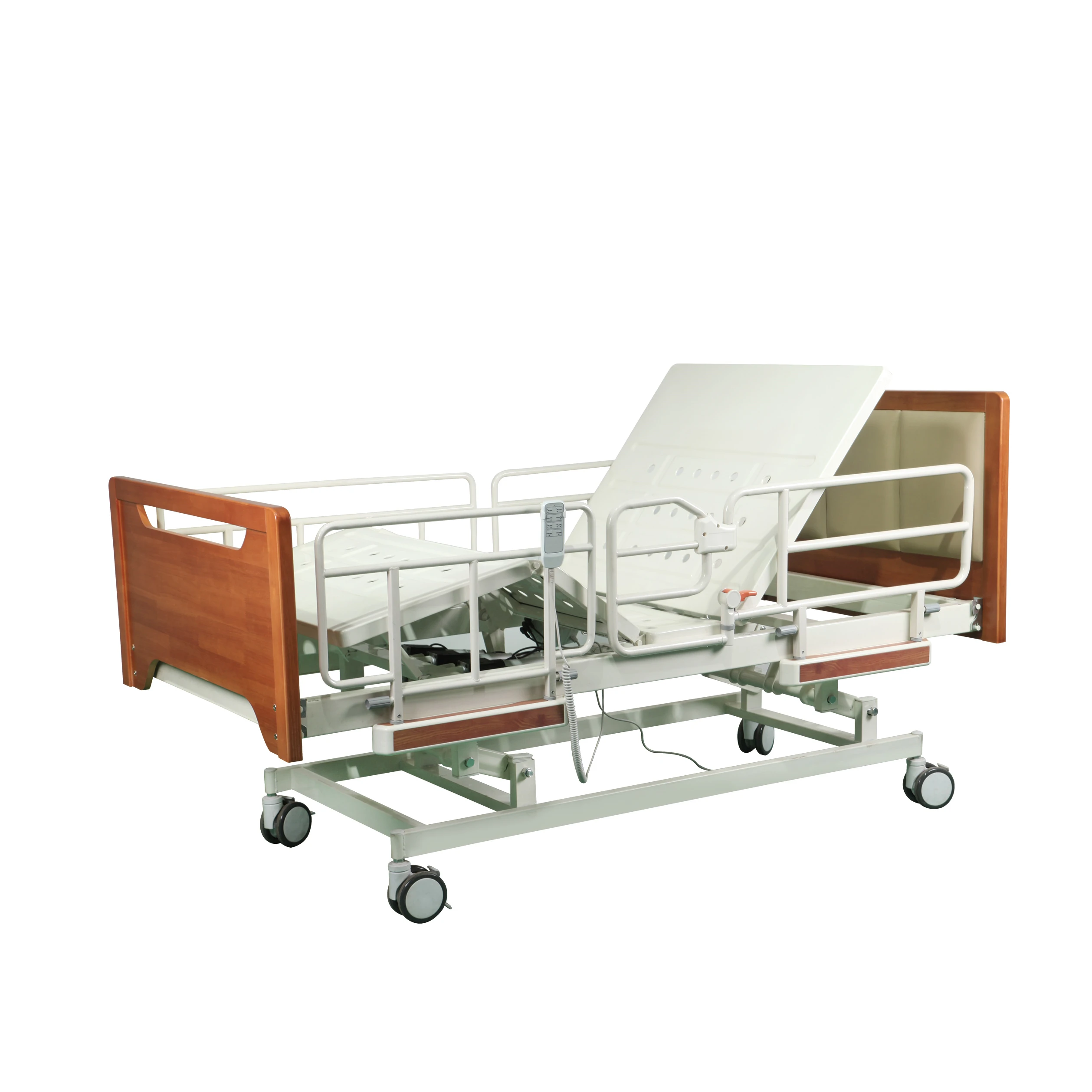 China Factory YUDA medical supplies motorized Homecare Electric Nursing Bed hospital furniture