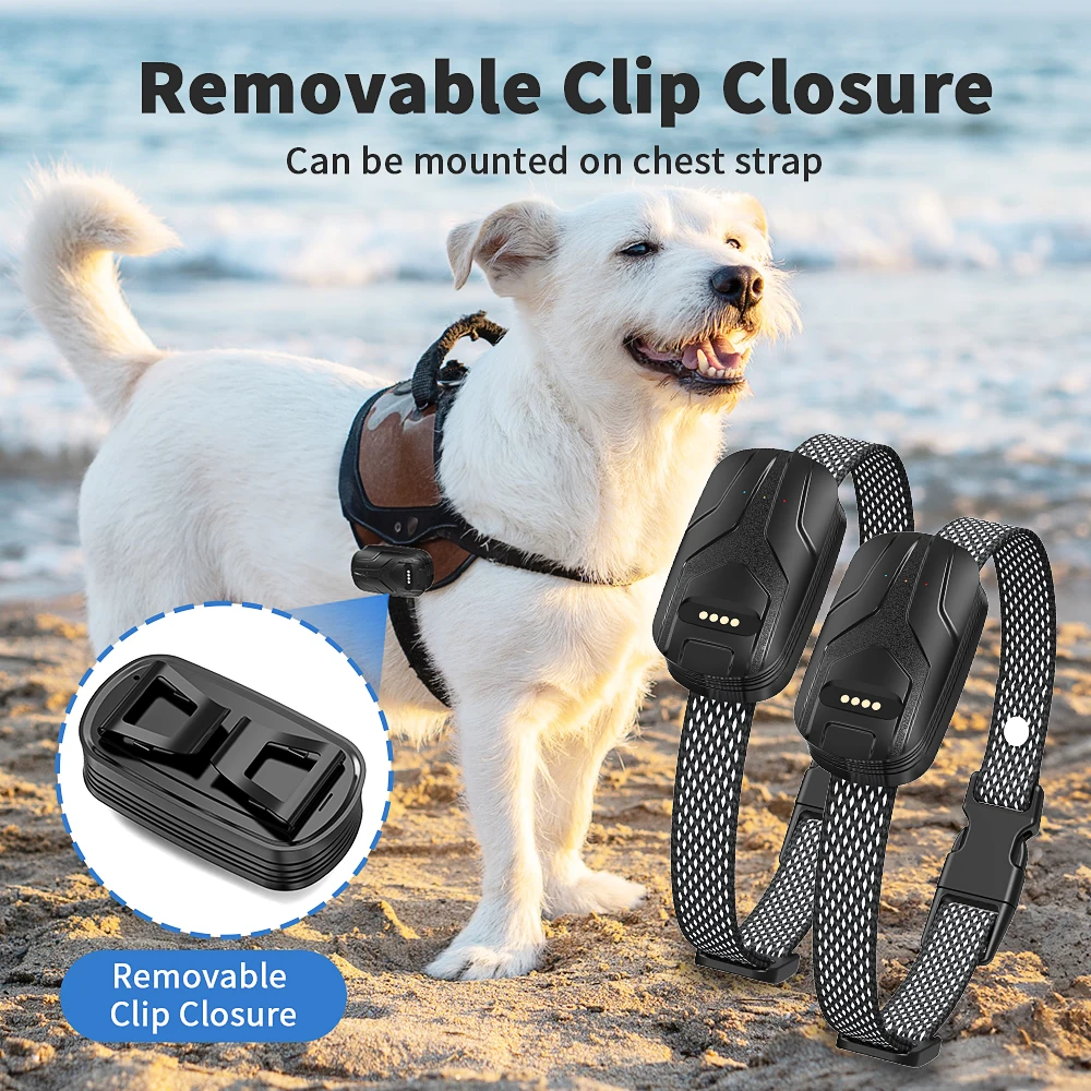 Real-time Positioning Anti Lost Tracking Device Waterproof Electric Pet GPS Tracker Collar for Hunting Dog Pet Cat Localizador