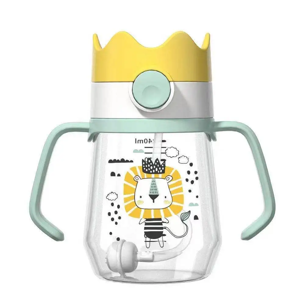 2021 new degign free sample BPA Free Low Factory Price Wholesale sippy cups for baby milk and water bottle