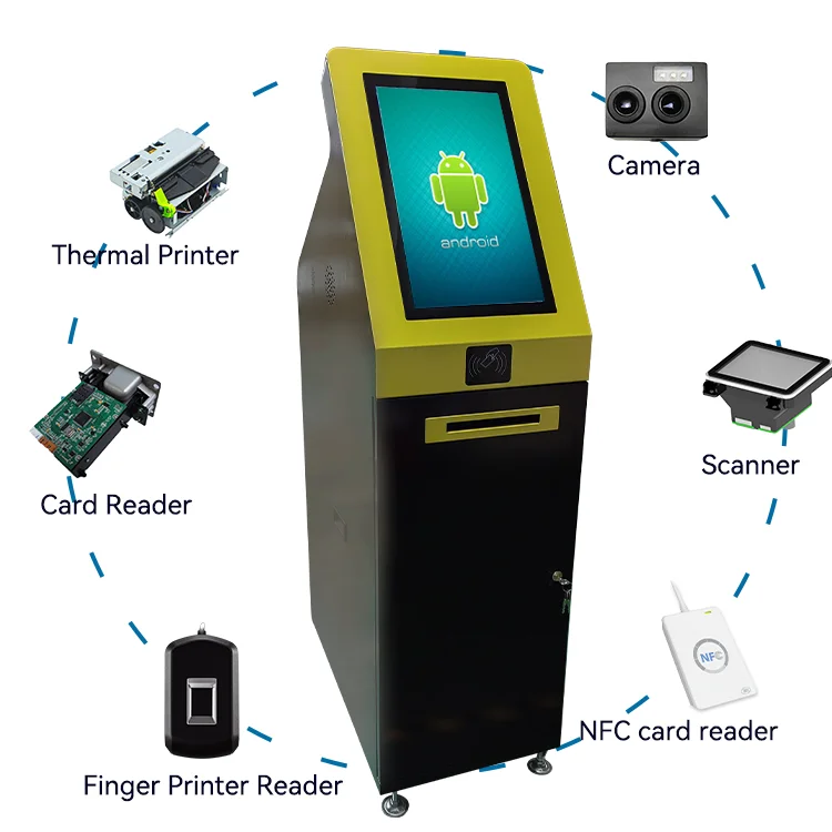 touch screen Customized Sports betting kiosk Casino payment kiosk with cash and coin accept self service terminal