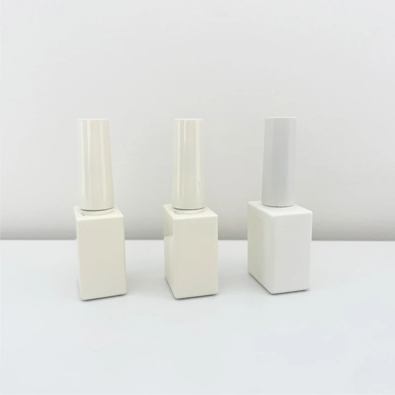 5ml round frosted nail polish empty bottle kids cloud shape rose gold black empty 15 ml supplier