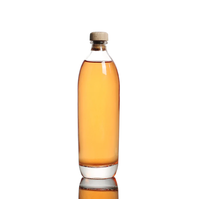 
New Style Luxury Round Flat Wine Bottle Frosted Wine Bottle Bulk Wine Champagne Bottles 