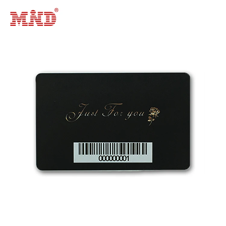 Barcode Business Card Loyalty Card With Barcode