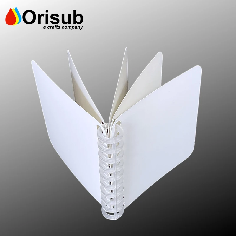 Personalized white plain PET Film board baby flip book sublimation blanks baby board books