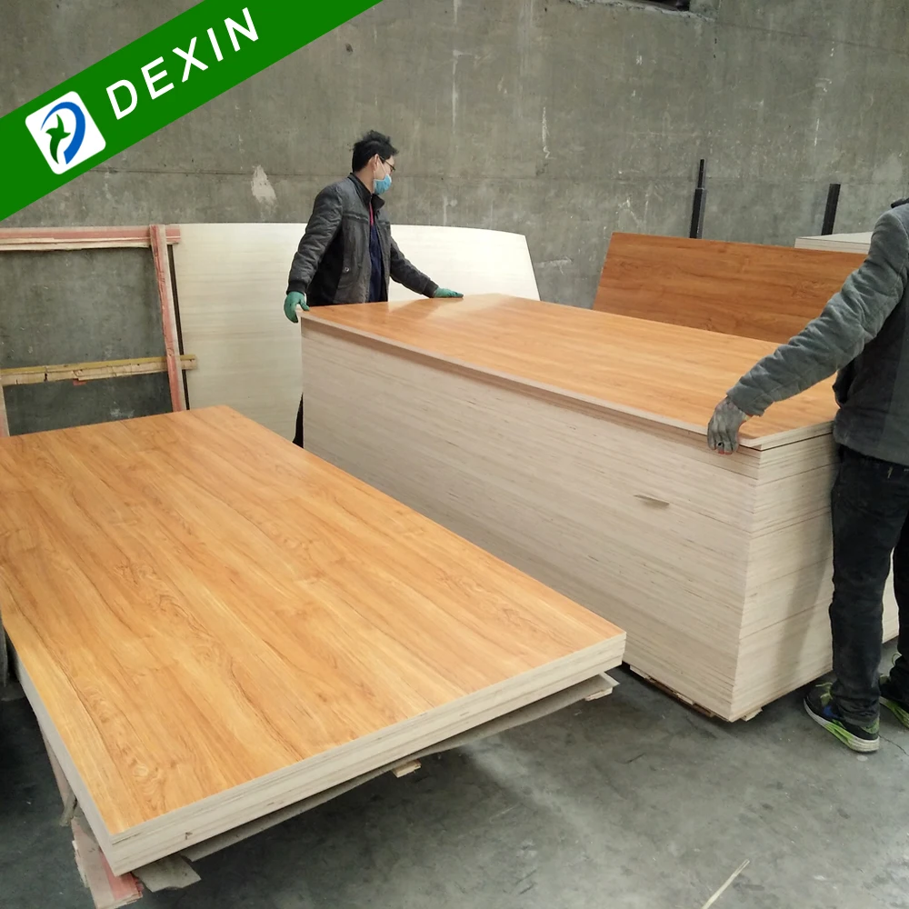 Multi Color Good Price 4x8 12mm 15mm 18mm Melamine Laminate Waterproof Plywood/Playwood for Cabinet